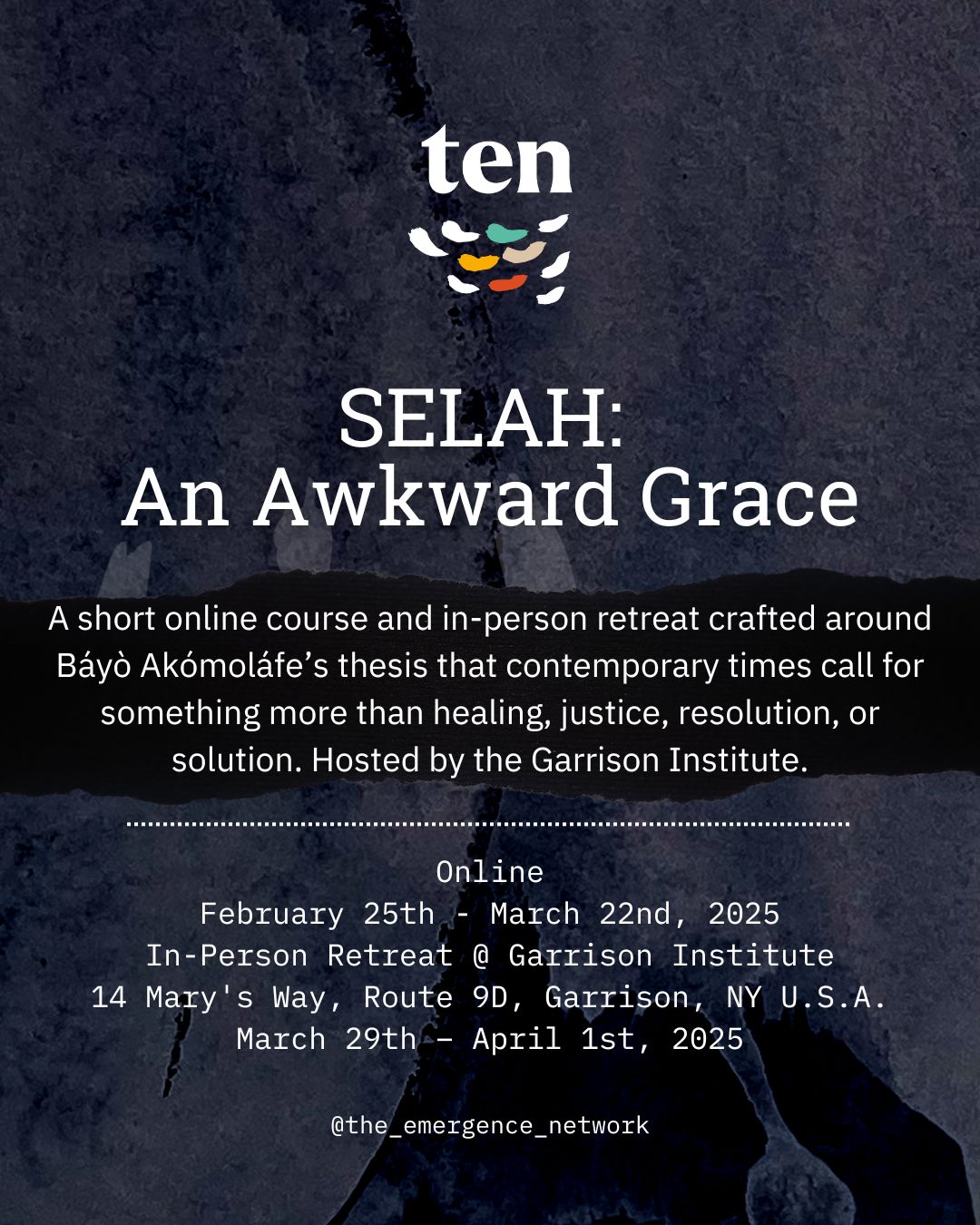 SELAH:  An Awkward Grace