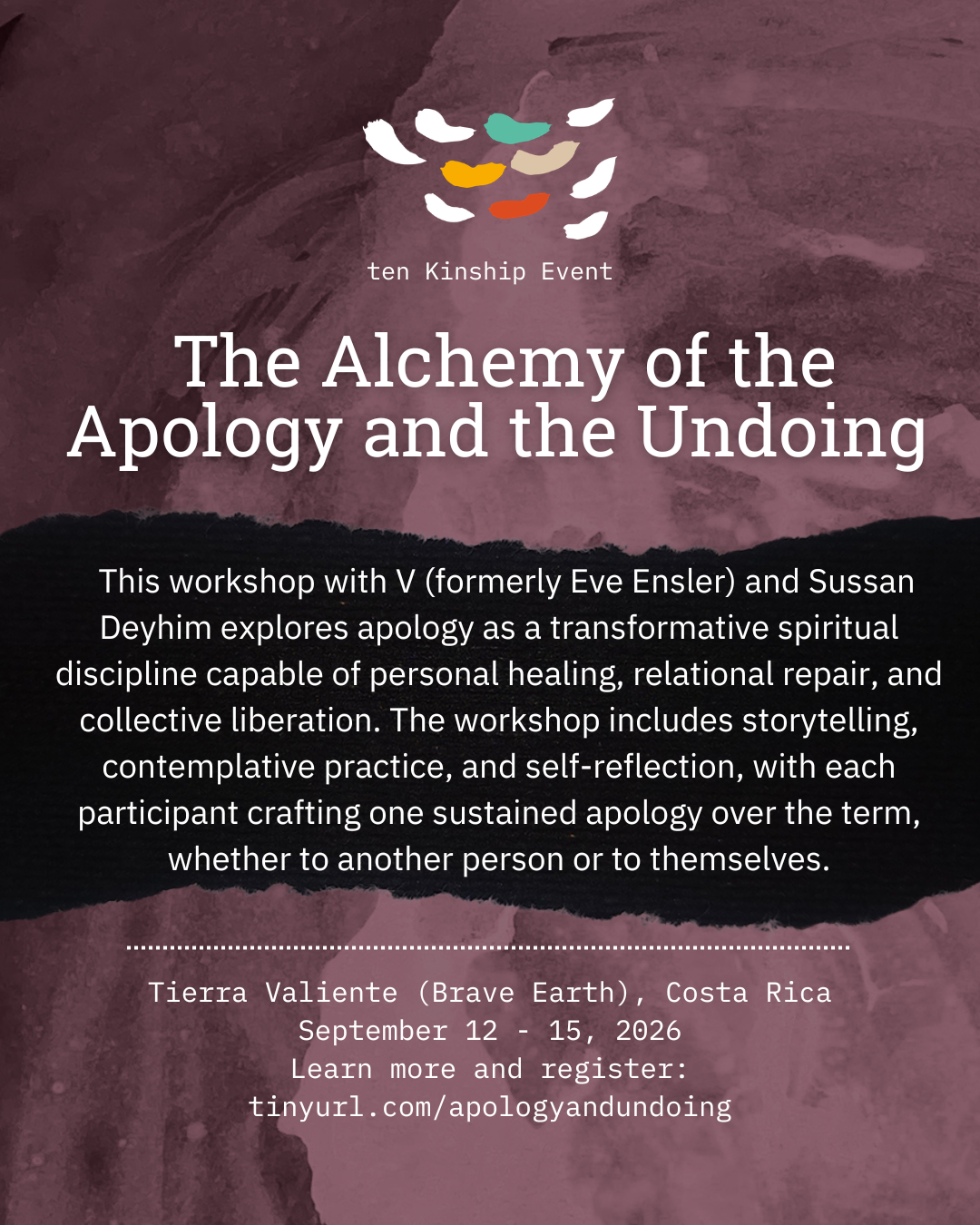 Alchemy of the Apology & the Undoing